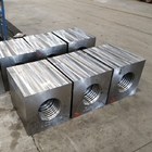 Stahl-hydraulische geschmiedete Stahlblock-Edelstahl-Quadrat-Platte 6000kgs F65 F55 F51
