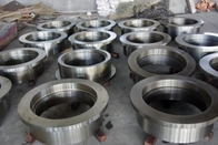 Präzisionsbearbeitung St52 S355Jr A105 schmiedete Stahlprägeringförmige Oberflächenprodukte